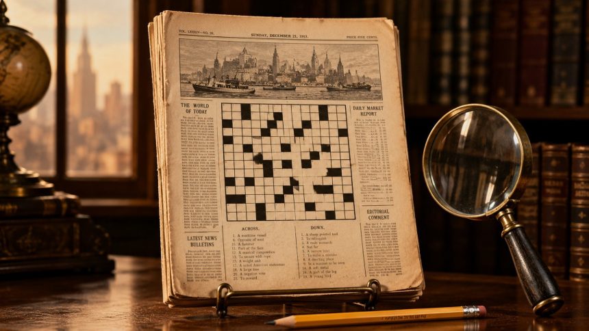 Zaczęło się od świątecznego dodatku nowojorskiej gazety w 1913 roku. Opowiadamy, jak diamentowy diagram Arthura Wynne'a podbił świat i po polsku nauczył się jolki.