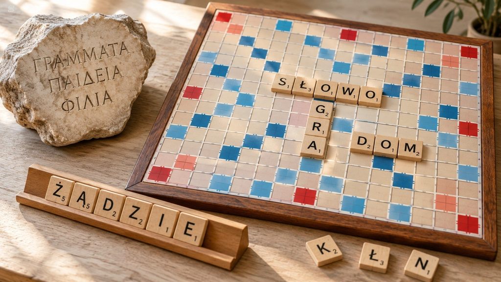 Krótka historia zabaw literami: od starożytnych Greków po planszę Scrabble
