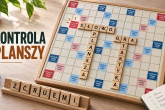 W Scrabble nie gra się przeciwko literom, tylko o terytorium. Ten poradnik uczy myślenia o planszy: premie, linie otwarcia i sztuka blokowania.