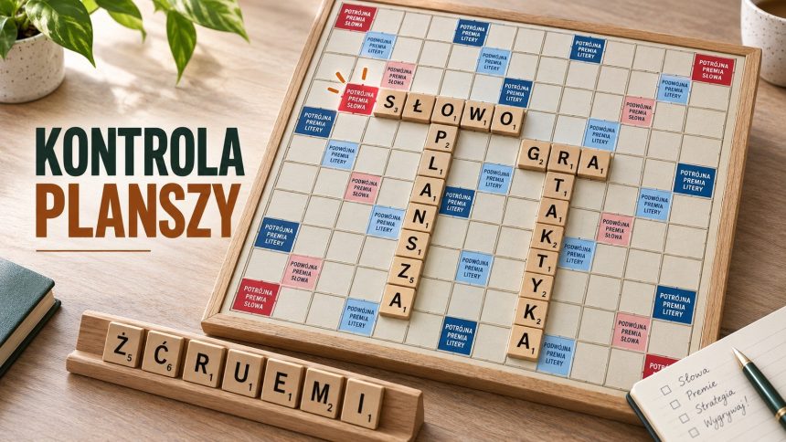 W Scrabble nie gra się przeciwko literom, tylko o terytorium. Ten poradnik uczy myślenia o planszy: premie, linie otwarcia i sztuka blokowania.