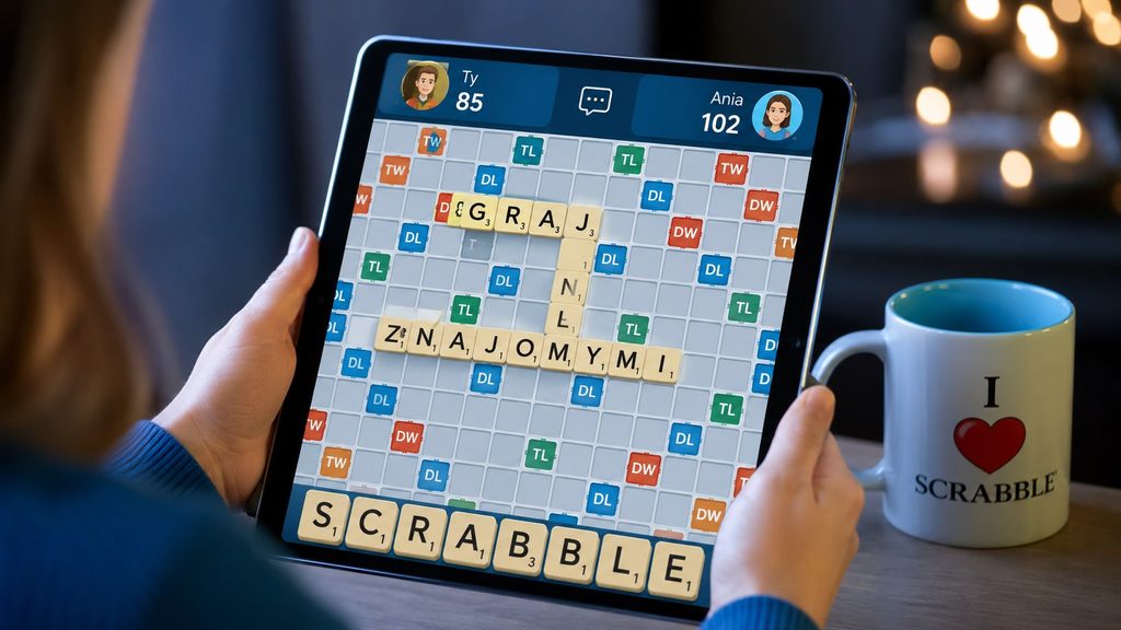 Najlepsze miejsca do gry w Scrabble przez internet — gdzie zagrać online za darmo