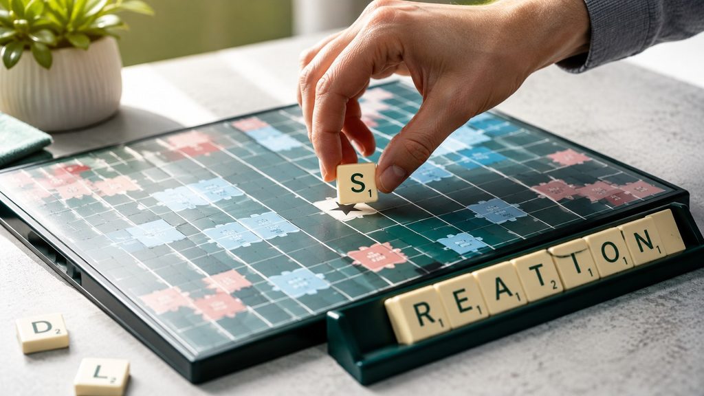 Otwarcie partii Scrabble — pierwsze ruchy krok po kroku i decyzje, które ustawiają całą grę