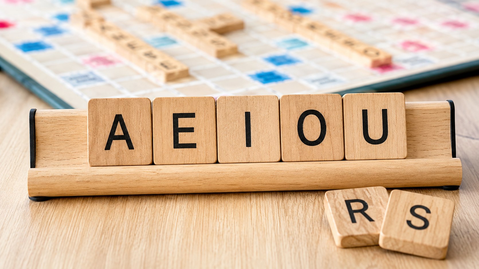 Masz AEIOU na stojaku w Scrabble? Sprawdź, które samogłoski zostawić, kiedy wymienić płytki i jak wykorzystać krótkie słowa, by odzyskać równowagę liter i lepiej punktować w kolejnych ruchach w grze.