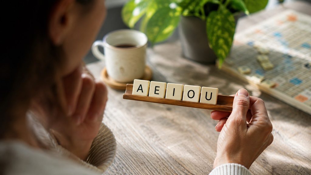 Za dużo samogłosek w Scrabble — co robić z AEIOU i jak uratować słaby stojak