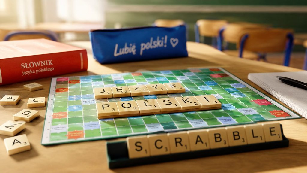 Scrabble w szkole 2026: jak wykorzystać grę na lekcji języka polskiego