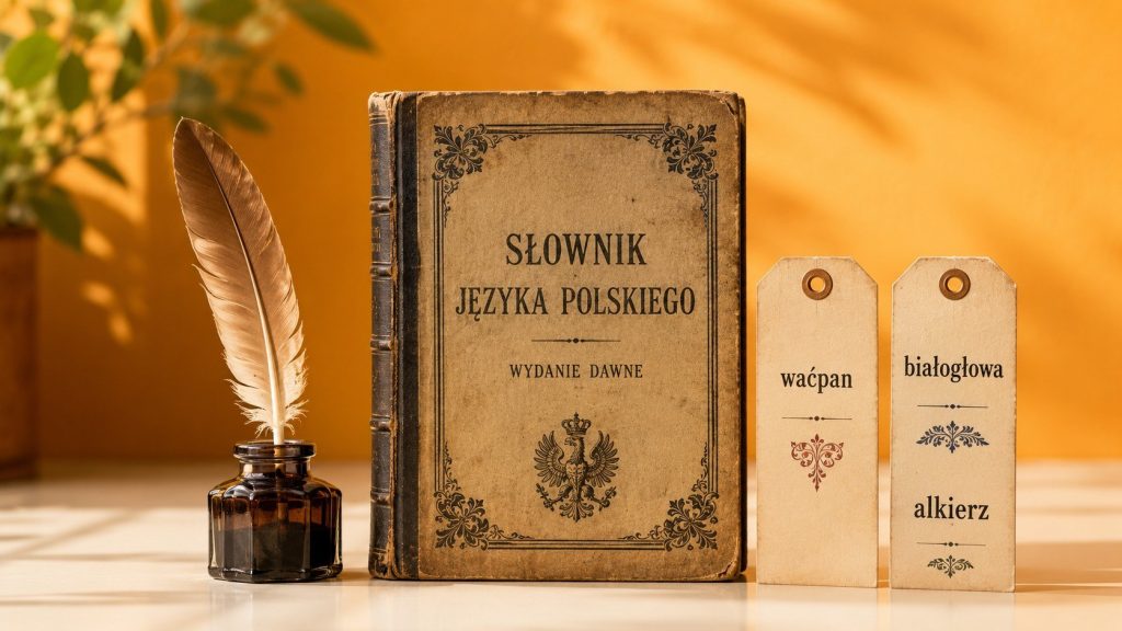 Słowa, które wyszły z użycia — archaizmy polszczyzny, które dziś brzmią jak z innej epoki