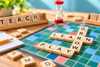 Scrabble dla nauczycieli: sprawdź, jak założyć szkolne kółko gier, nauczyć zasad, korzystać z OSPS, organizować rozgrywki i przygotować uczniów do samodzielnej gry oraz turniejów.