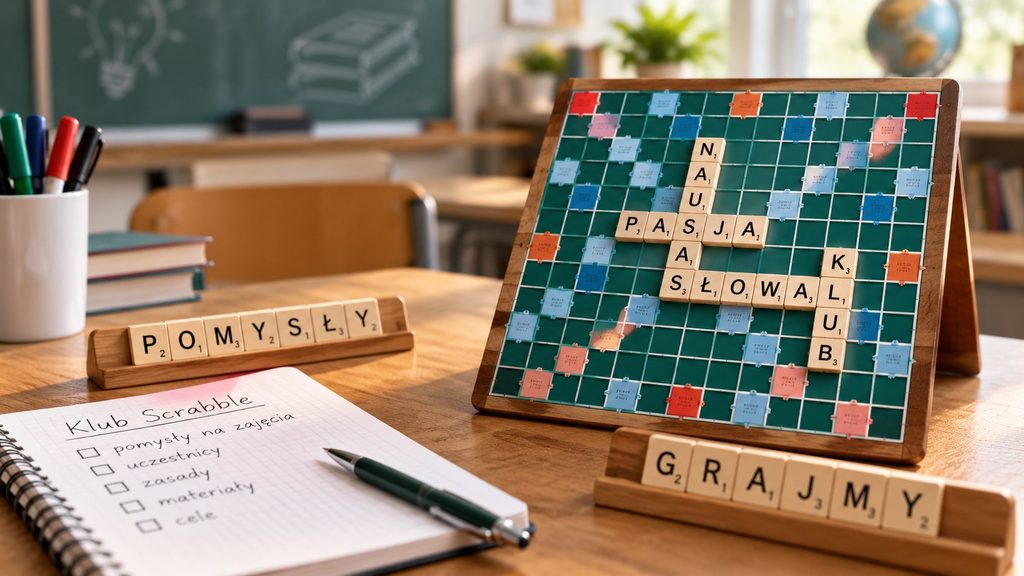 Scrabble dla nauczycieli: jak prowadzić szkolne kółko gier i pracować ze słownictwem