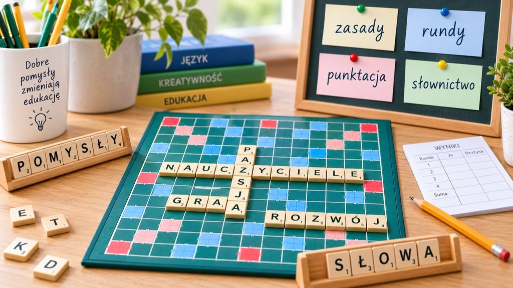 Scrabble dla nauczycieli: jak prowadzić szkolne kółko gier i pracować ze słownictwem
