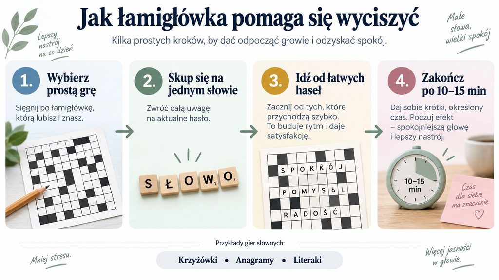 Jak gry słowne wpływają na stres i czy łamigłówka może naprawdę pomóc się wyciszyć po ciężkim dniu