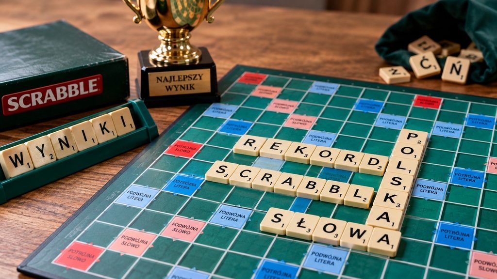 Rekordy Scrabble — najwyższe wyniki i słowa w Polsce