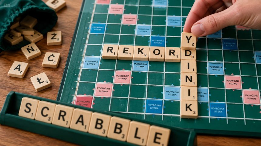 Rekordy Scrabble w Polsce: 769 punktów w pełnej partii, słowo za 347 punktów, rekordowe otwarcie i 2819 punktów solo. Sprawdź oficjalne wyniki i nazwiska rekordzistów PFS.