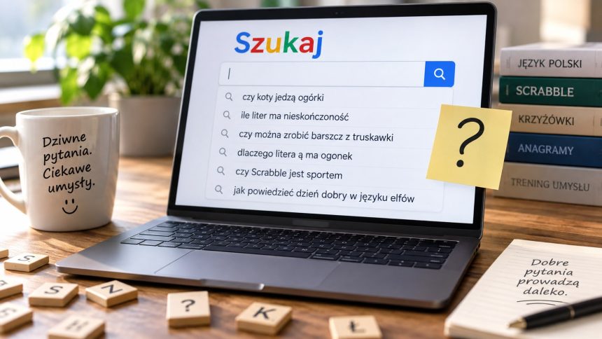 Najdziwniejsze zapytania do wyszukiwarki pokazują, o co naprawdę pytają Polacy. Sprawdzamy publiczne dane Google, perełki logów, prywatność zapytań i sposoby czytania intencji użytkowników w Polsce.