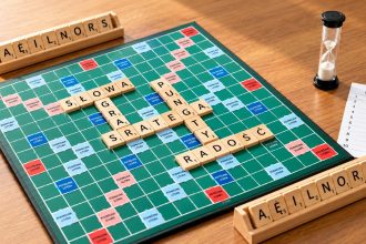 Scrabble duplikat eliminuje przewagę z losowania liter. Poznaj zasady Duplicate, sposób liczenia punktów, pojęcie topu oraz praktyczny trening tego wariantu Scrabble.