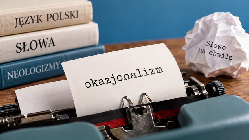 Okazjonalizmy to słowa tworzone na jedną sytuację, tekst albo dowcip. Wyjaśniamy, jak powstają, czym różnią się od neologizmów, gdzie występują i dlaczego większość z nich szybko znika z polszczyzny.