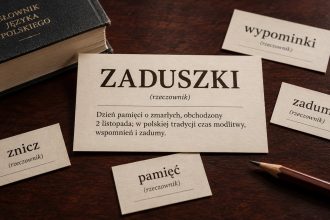 Zaduszki językowo: skąd wzięły się słowa „zaduszki”, „dziady”, „wypominki” i „pomnieć”, co znaczyły dawniej oraz które listopadowe określenia przetrwały do dziś w polszczyźnie.