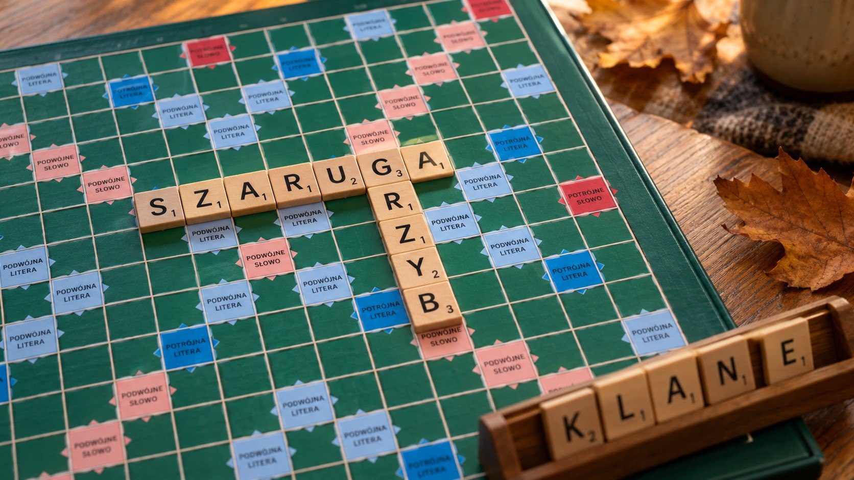 Jesienne słowa w Scrabble: sprawdź, które wyrazy są dozwolone, ile punktów dają GRZYB, SZARUGA, JESIEŃ i LIŚĆ oraz jak wykorzystać premie i odmianę zgodnie z zasadami PFS w 2026 roku.