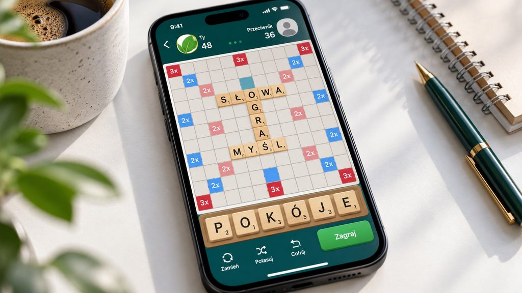 Literaki na telefonie — gra mobilna online i offline: zasady, słowniki i ranking 2026 roku