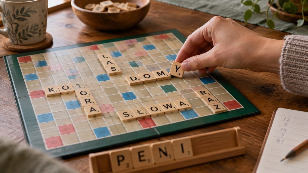 Hooki w Scrabble — jedna litera może zmienić cudze słowo i otworzyć cały ruch