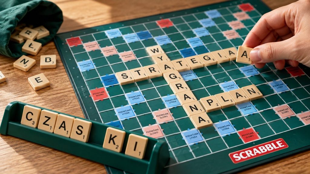 Obrona prowadzenia w Scrabble: strategia końcówki, blokowanie planszy oraz kontrola wyniku
