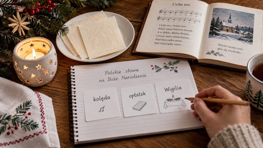 Kolęda, opłatek i Wigilia: znaczenie, pochodzenie, poprawna pisownia i odmiana słów Bożego Narodzenia. Sprawdź przykłady użycia, etymologię, różnice znaczeń i językowe pułapki.