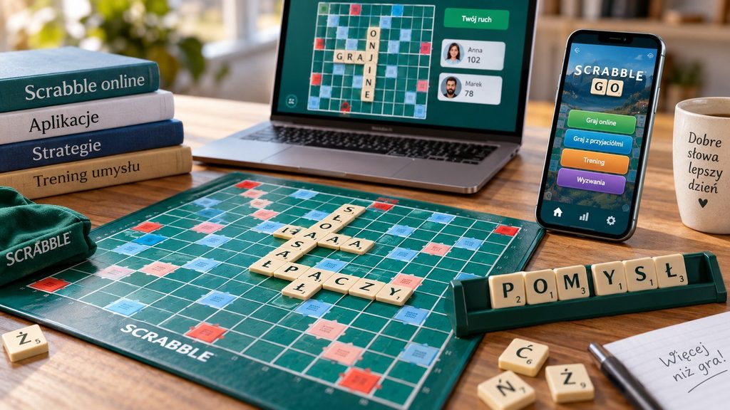 Scrabble online 2026/27: najlepsze aplikacje, Literaki, ISC i gry słowne po polsku online