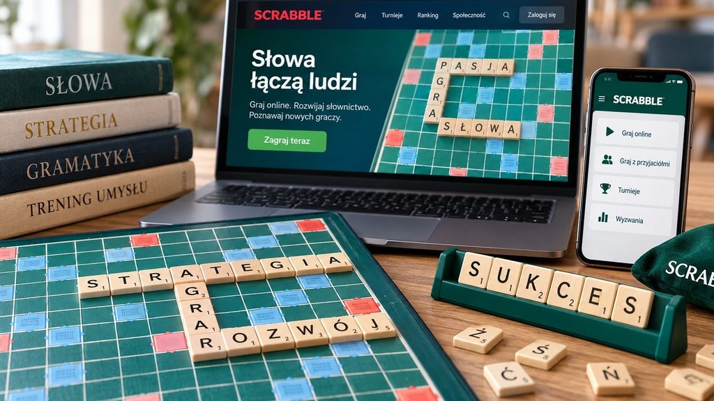 Scrabble online 2026/27: najlepsze aplikacje, Literaki, ISC i gry słowne po polsku online