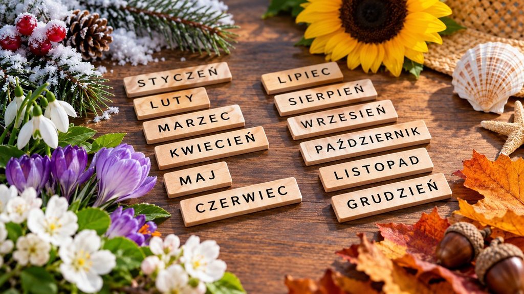 Polskie nazwy miesięcy — etymologia od stycznia do grudnia