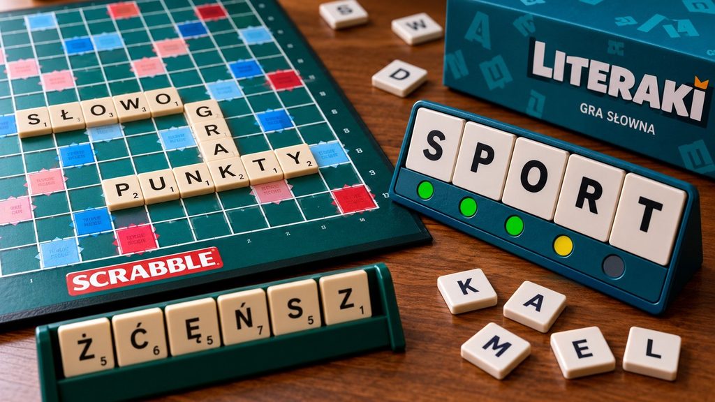 Scrabble a Literaki — pełna lista różnic w zasadach