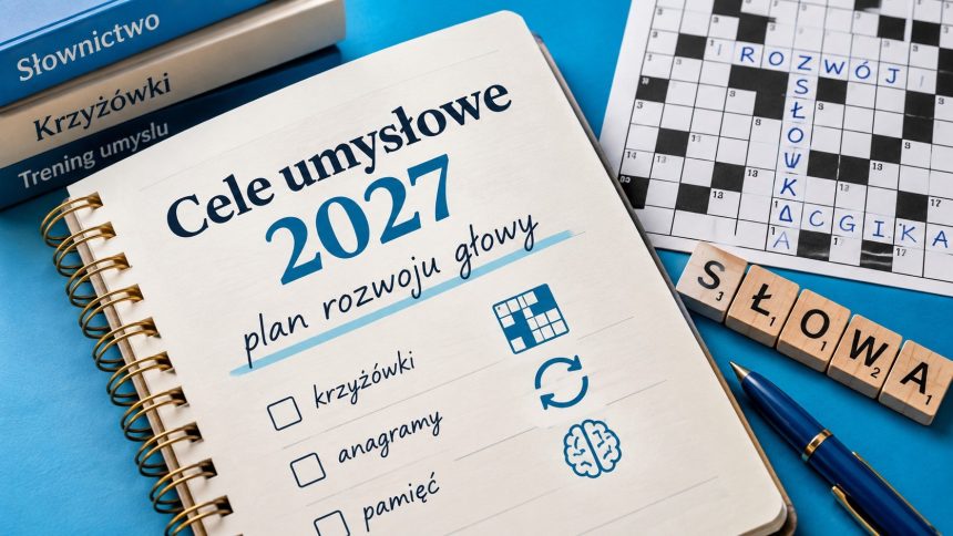 Cele umysłowe na 2027 krok po kroku. Poznaj roczny plan rozwoju pamięci, koncentracji, słownictwa i nowych umiejętności oraz prosty harmonogram treningu.