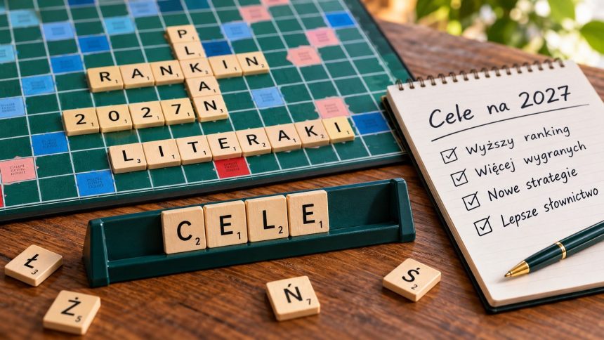 Jak podnieść ranking w Literakach w 2027 roku? Ustal punkt startowy, cele kwartalne, dobierz rywali i mierz realny postęp przez cały rok.