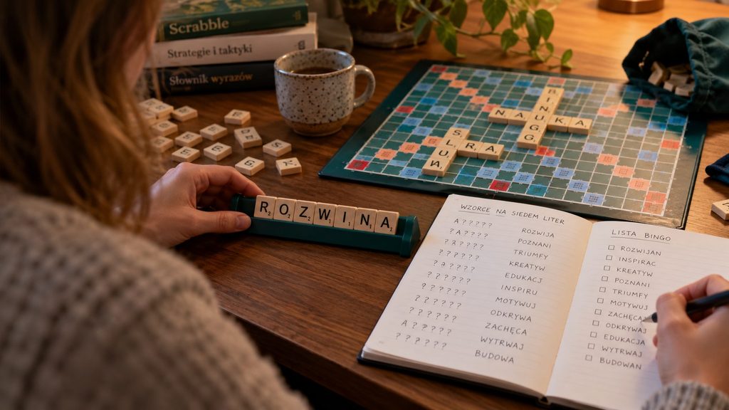 Tydzień treningu bingo — 7-dniowy plan na siódemki w Scrabble