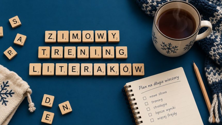 Zimowy trening Literaki na długie wieczory: słowa, anagramy, strategia i analiza partii. Sprawdź tygodniowy plan i zacznij ćwiczyć.