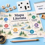 Mapa serwisu Literat pokazuje narzędzia, działy i poradniki. Sprawdź, gdzie znaleźć pomoc do Scrabble, Literaków, krzyżówek i anagramów.