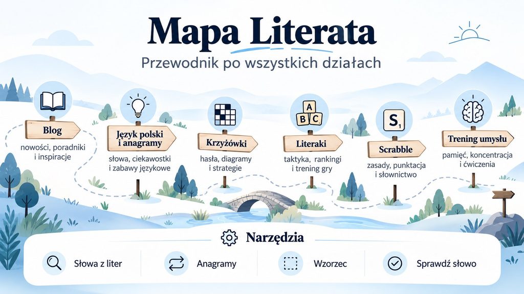 Nawigacja po serwisie: gdzie co znaleźć — mapa serwisu Literat