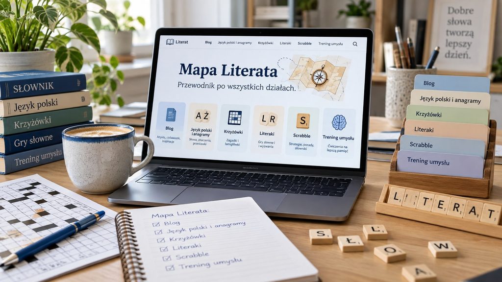 Nawigacja po serwisie: gdzie co znaleźć — mapa serwisu Literat