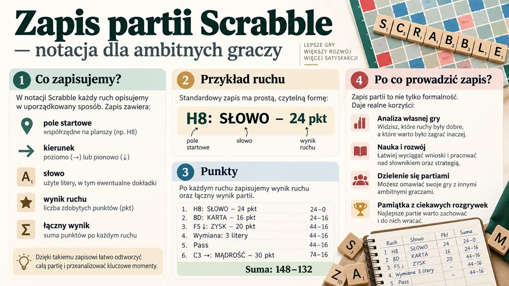 Jak zapisywać partie: notacja, arkusze, analiza