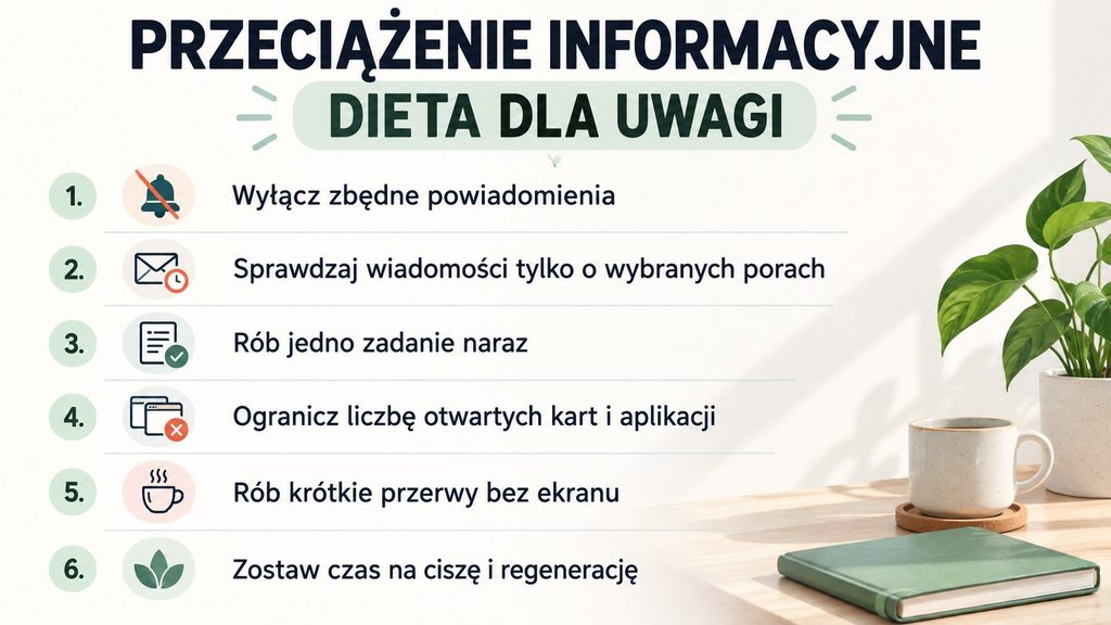 Infodetoks: jak odchudzić strumień bodźców i ograniczyć przeciążenie informacyjne