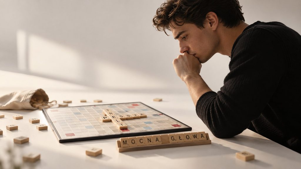 Głowa gracza: jak emocje wygrywają i przegrywają partie — psychologia Scrabble