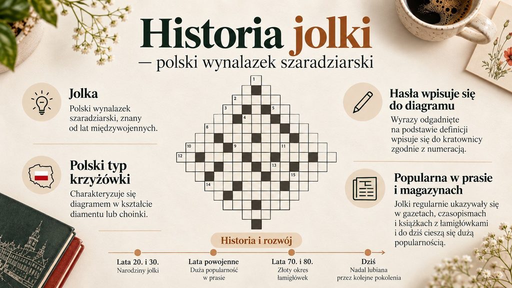 Jolka: biografia najpolskiejszej z krzyżówek — historia jolki