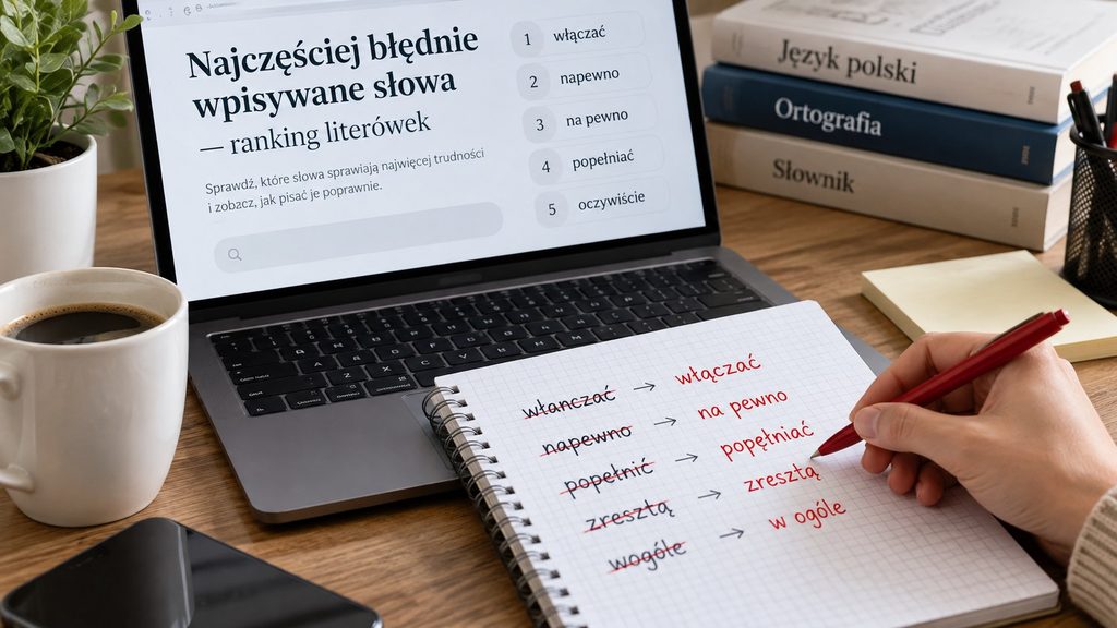 Literówki narodowe: co przekręcamy najczęściej